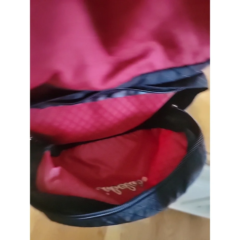 LARGE CABELA'S Hiking Camping Bag Tactical Backpack Outdoor Travel Red Lumbar